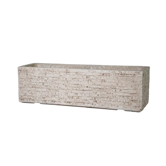 Homokszínű kompozit balkonláda 60 cm